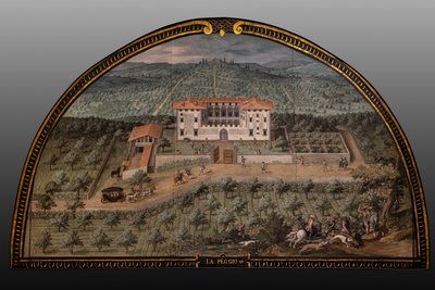 The Medici Villa of Lappeggi by Giusto Utens