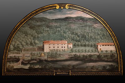The Medici Villa of Seravezza by Giusto Utens