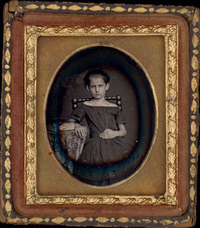 Portrait of a Girl by Glenalvin J. Goodridge