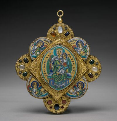 Pendant with the Virgin and Child by Godefroid de Huy