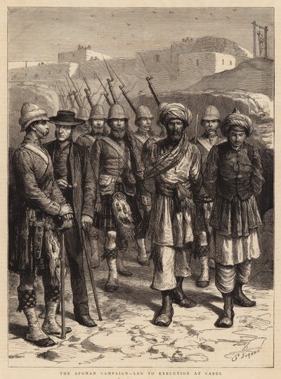 The Afghan Campaign, Led to Execution at Kabul by Godefroy Durand