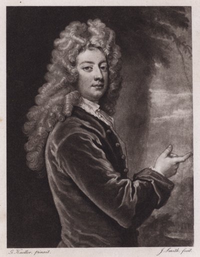 William Congreve, English dramatist by Godfrey (after) Kneller