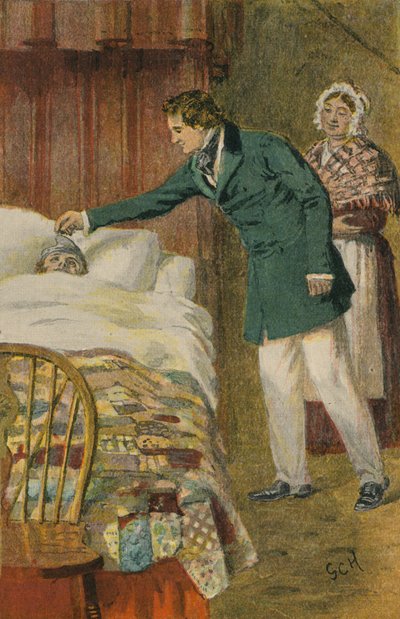 David Copperfield visits Peggotty by Godfrey C. Hindley