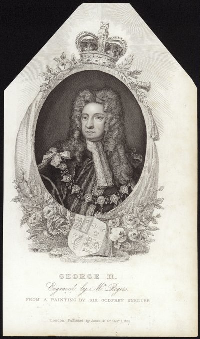 King George II of Great Britain and Ireland by Godfrey Kneller