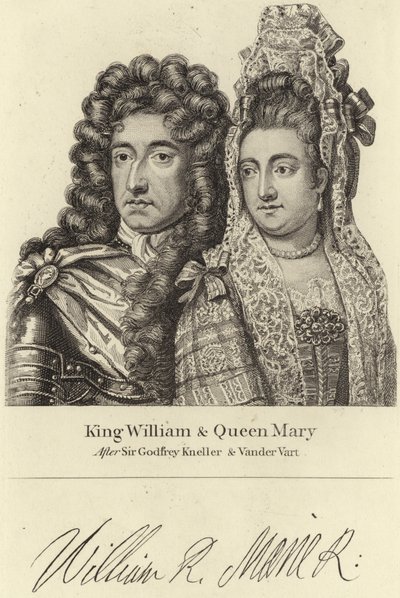 King William and Queen Mary by Godfrey Kneller