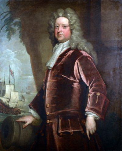 Portrait of Admiral Sir John Norris by Godfrey Kneller
