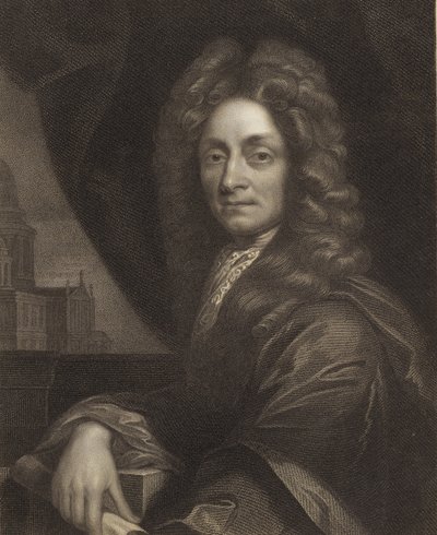 Sir Christopher Wren by Godfrey Kneller