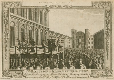 The execution of King Charles I before the Banqueting House, Whitehall, 30 January 1649 by Godfrey Kneller