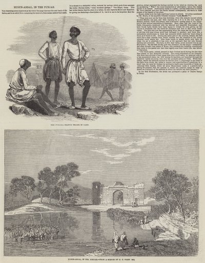 Husyn-Abdal, in the Punjab by Godfrey Thomas Vigne