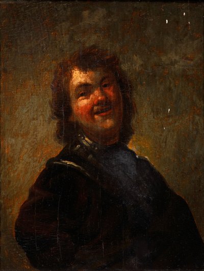 Rembrandt Laughing, 1658 by Godfried Cornelisz Schalcken