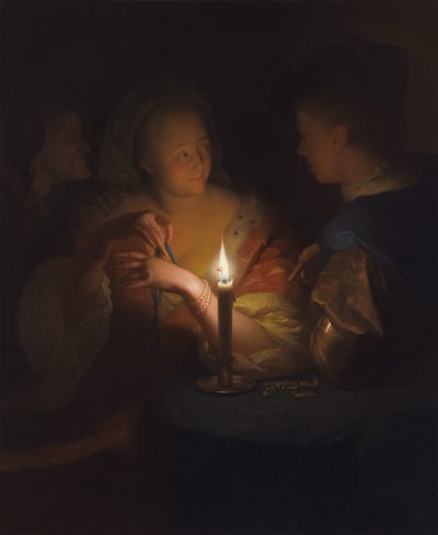 Lovers (Prodigal Son) by Godfried Schalcken