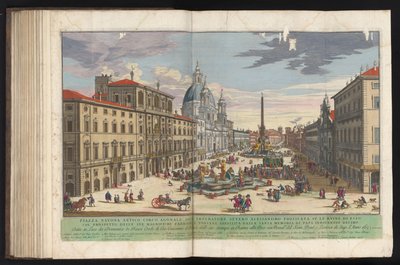 Piazza Navona in Rome by Gommarus Wouters