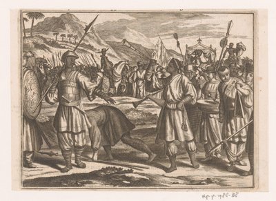 Reception of Vasco da Gama by the Samorijn by Gonsales Appelmans