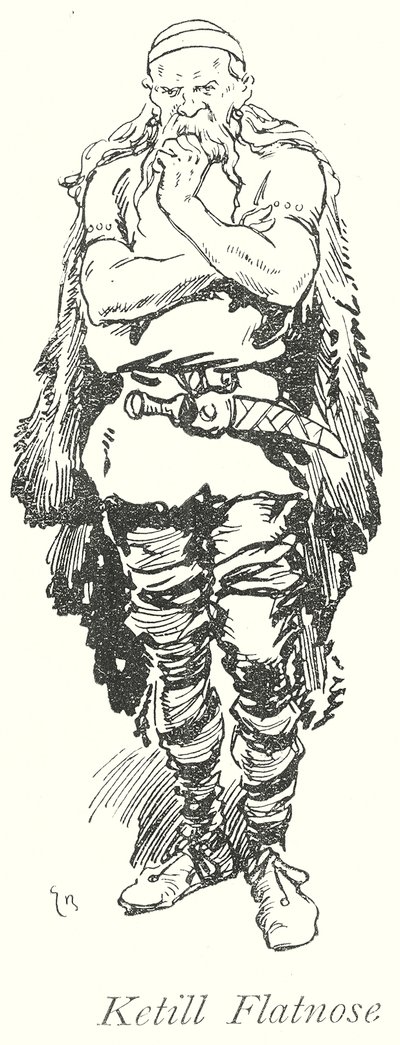 Ketill Flatnose by Gordon Frederick (after) Browne