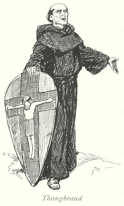 Thangbrand by Gordon Frederick (after) Browne