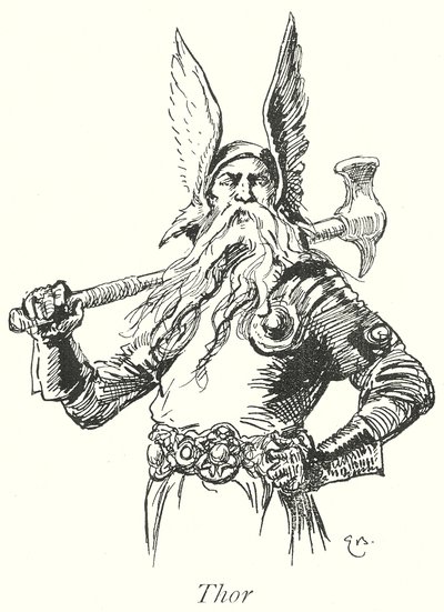 Thor by Gordon Frederick (after) Browne