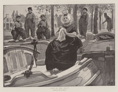 Eve at the Helm by Gordon Frederick Browne