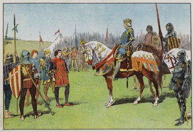 Henry V before the Battle of Agincourt by Gordon Frederick Browne