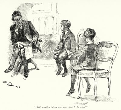 Illustration for The Story of the Treasure Seekers by E Nesbit by Gordon Frederick Browne