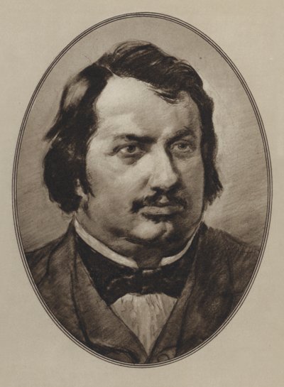 Honore De Balzac by Gordon Ross