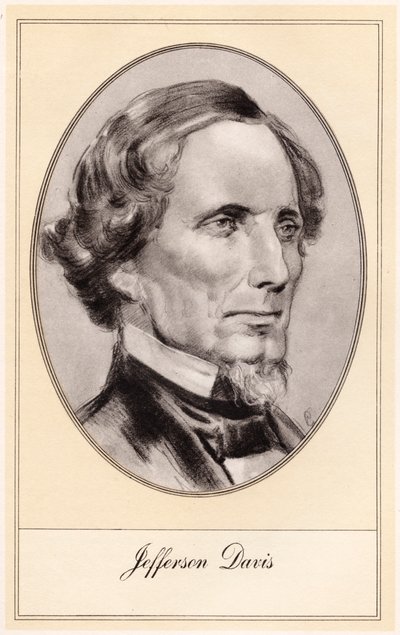 Jefferson Davis, American Soldier and Politician, Early 20th Century by Gordon Ross
