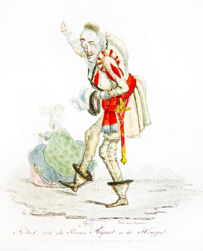 Charles Gabriel Potier in the Role of Prince Riquet à la Houppe, c.1825 by Gottfried or Godefroy Engelmann