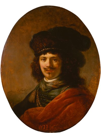 Portrait of a Young Man by Govaert Flinck