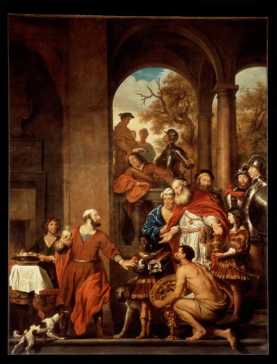 The Incorruptible Consul Marcus Curius Dentatus by Govert Flinck