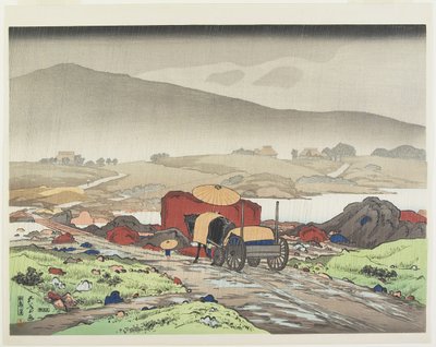 Yaba Valley, 1918 by Goyo Hashiguchi