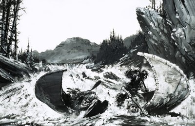 Alexander Mackenzie Begins His Quest to Find a Route Across Canada with a Hair-Raising River Ride by Graham Coton