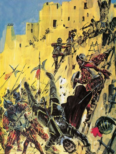 Attacking One of the So-Called Seven Cities of Gold by Graham Coton