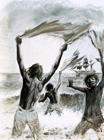 Castaways on Asuncion Island by Graham Coton