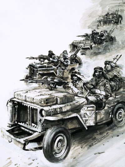 David Stirling leads 