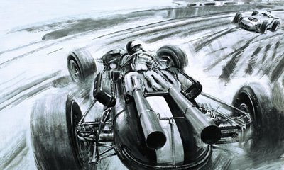 No Briton had won the Indianapolis 500 until Jim Clark in his Lotus Ford by Graham Coton