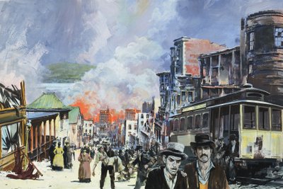 San Francisco Fire and Earthquake of 1906 by Graham Coton