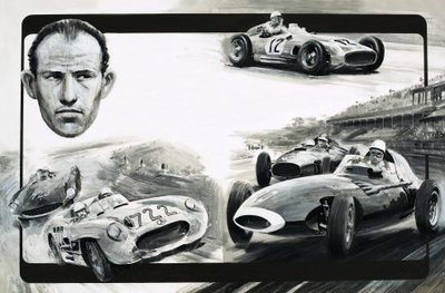 Stirling Moss by Graham Coton