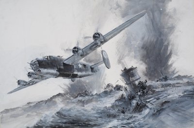The Sinking of the Laconia in 1942 by Graham Coton