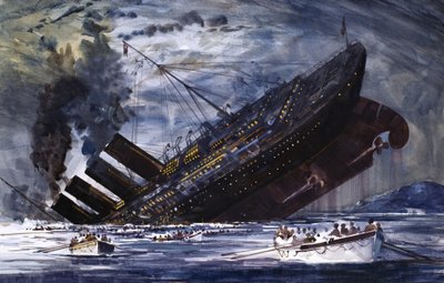 The Sinking of the Titanic by Graham Coton
