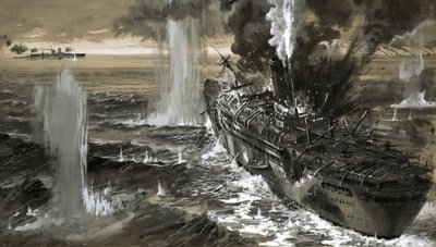 The Merchant Cruiser Jervis Bay Fought to the Death When a British Convoy Was Ambushed by Graham Coton