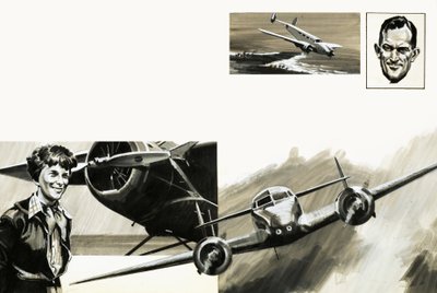 The mysterious disappearance of Amelia Earhart by Graham Coton