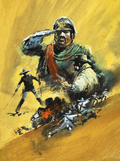 Unidentified Mexican Officer by Graham Coton