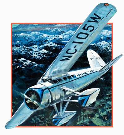 Wiley Hardemann Post Flying Winnie May Solo Round the World by Graham Coton