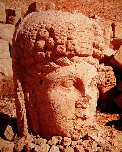 Colossal Head with the Features of the Goddess Tyche by Greek
