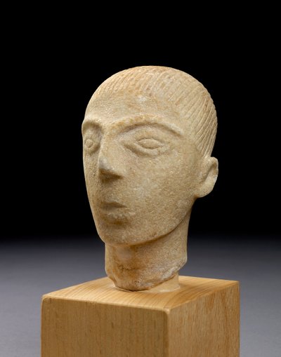 Head of a Cycladic Figure, Amorgos, c.2000 BC by Greek