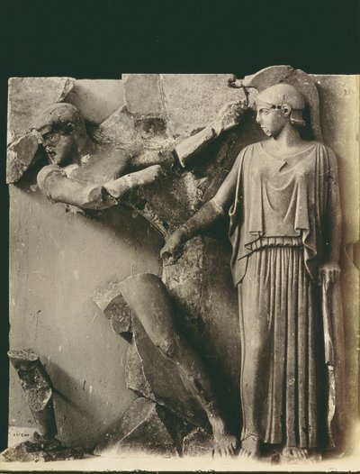 The Labours of Hercules, Metope from the Temple of Zeus in Olympia, c.470-457 BC by Greek