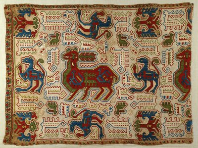 Part of a Cushion Cover, from Lefkas, Ionian Islands by Greek School