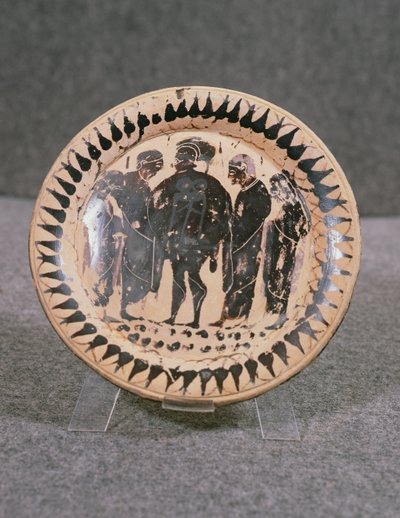 Plate, Vibo Valentia (Hipponion) by Greek School