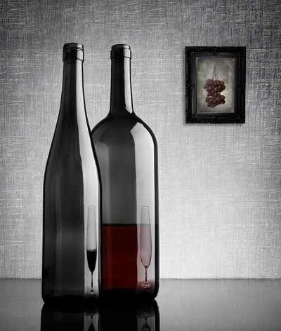Elegant Wine Still Life by Greg Brave