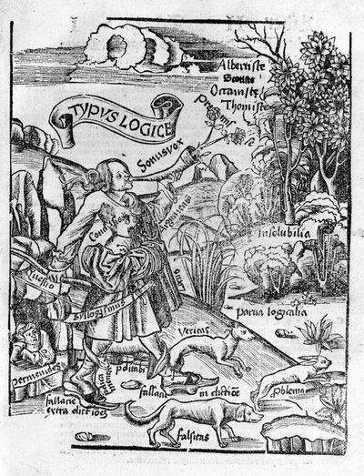 Liberal Arts: Logic - in “Margarita Philosophica” by Gregor Reisch by Gregor Reisch