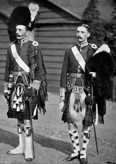 A Captain and Subaltern of the 93rd Highlanders by Gregory and Co